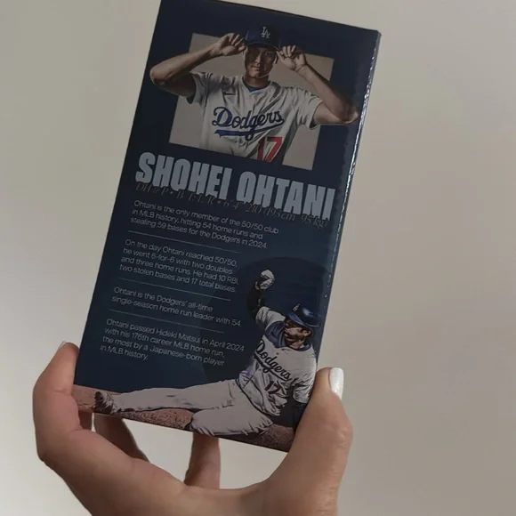 Shohei Otani 50/50 Bobblehead Collectible LA Dodgers SGA 5/15 New in Box - Picture 4 of 6